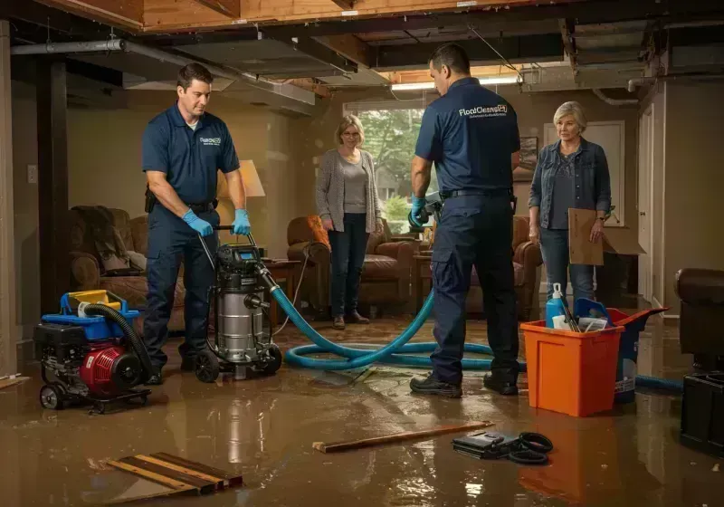 Basement Water Extraction and Removal Techniques process in Somonauk, IL